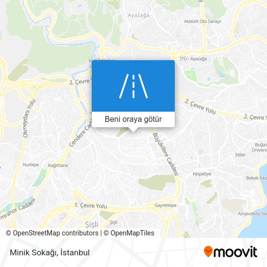 Minik Sokağı harita