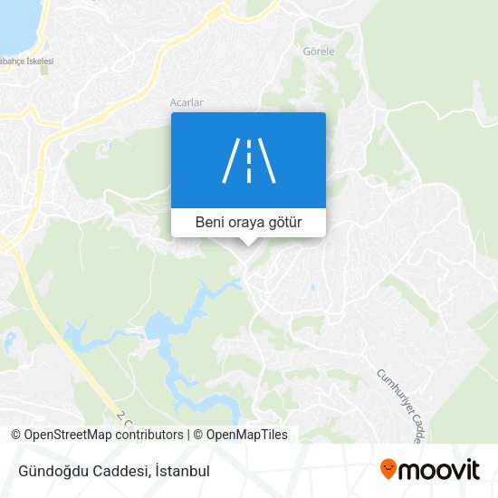 Gündoğdu Caddesi harita