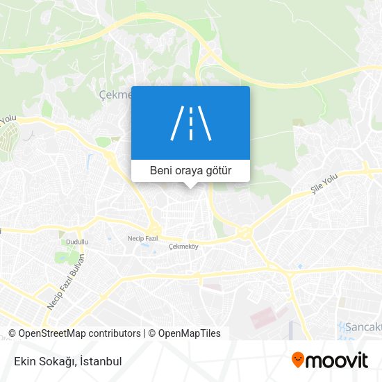 Ekin Sokağı harita