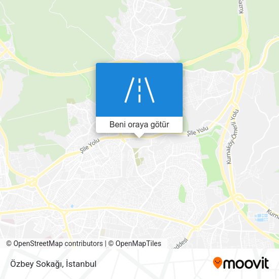 Özbey Sokağı harita