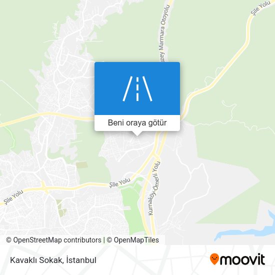 Kavaklı Sokak harita