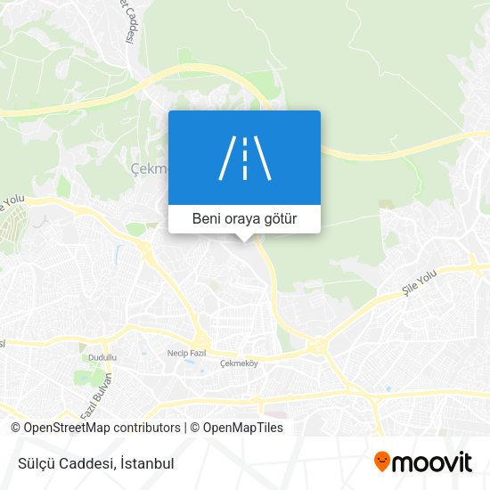 Sülçü Caddesi harita