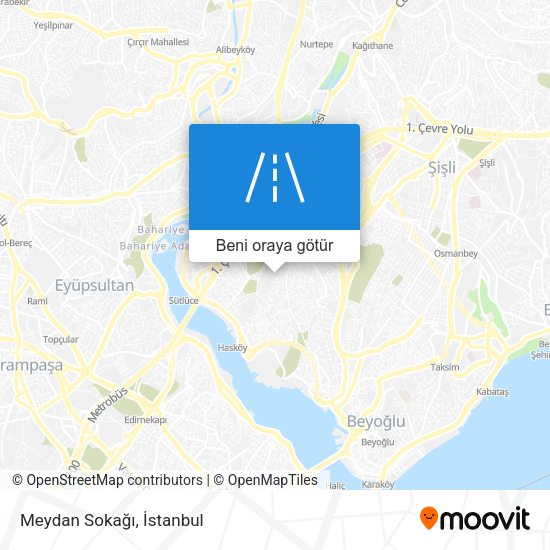 Meydan Sokağı harita
