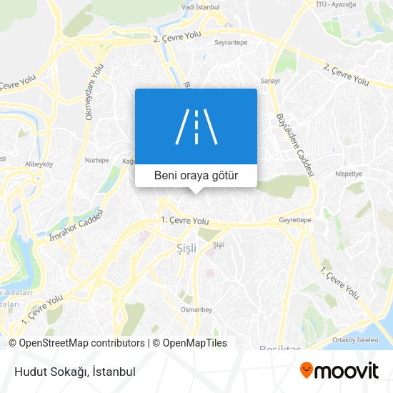 Hudut Sokağı harita
