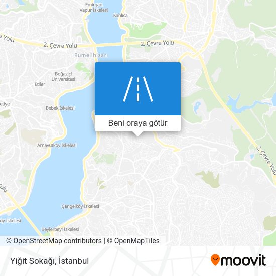 Yiğit Sokağı harita