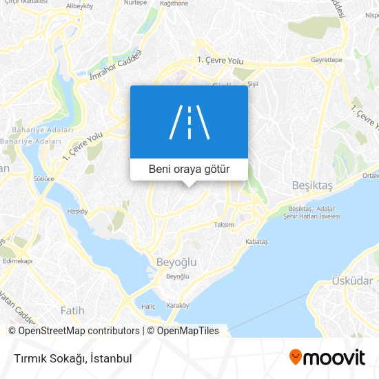 Tırmık Sokağı harita