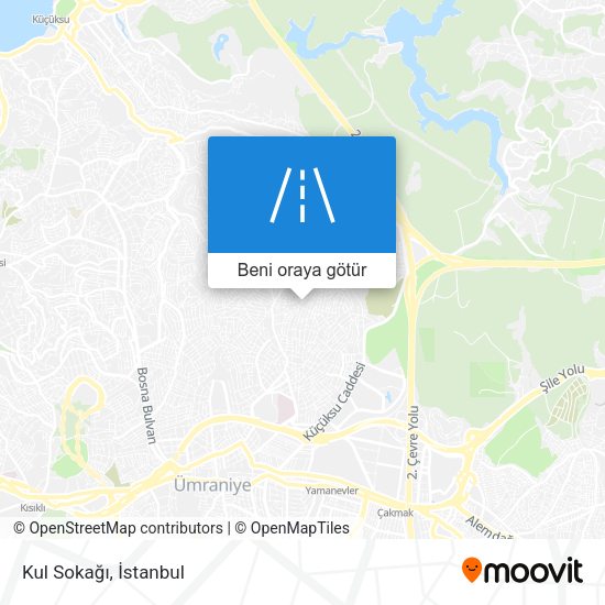 Kul Sokağı harita