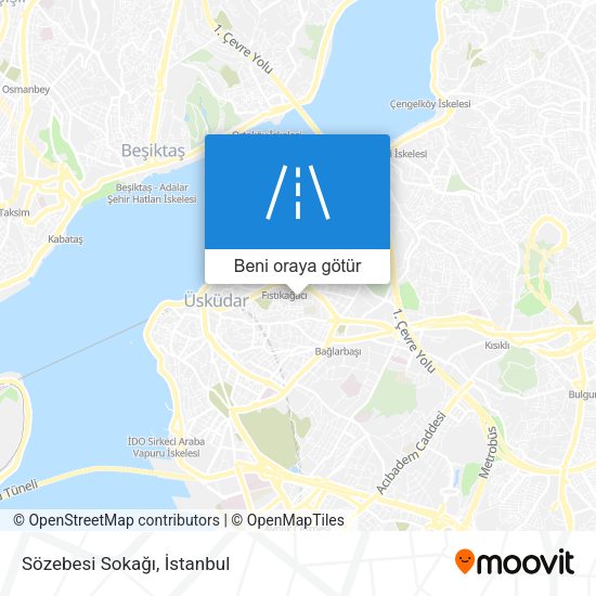 Sözebesi Sokağı harita