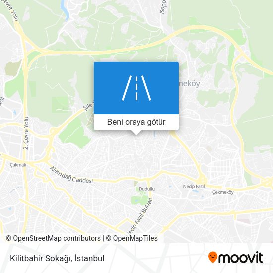 Kilitbahir Sokağı harita