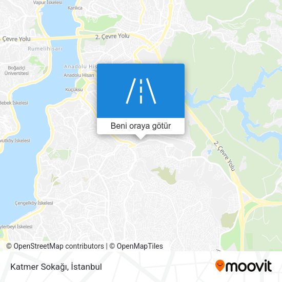 Katmer Sokağı harita