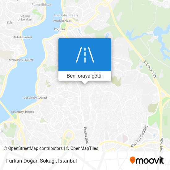 Furkan Doğan Sokağı harita