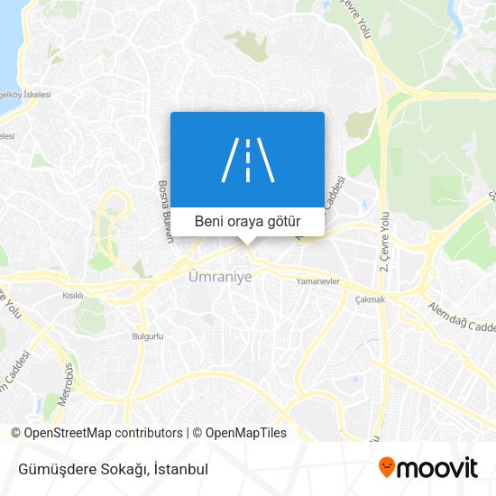Gümüşdere Sokağı harita