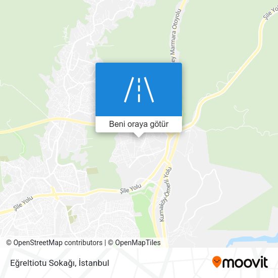 Eğreltiotu Sokağı harita