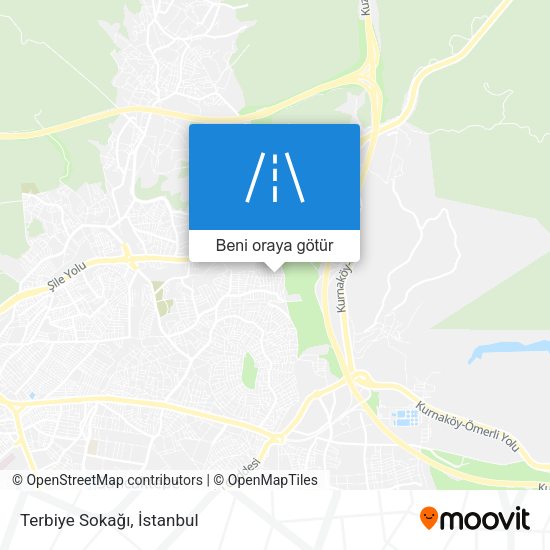 Terbiye Sokağı harita