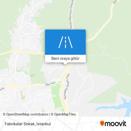 Fabrikalar Sokak harita