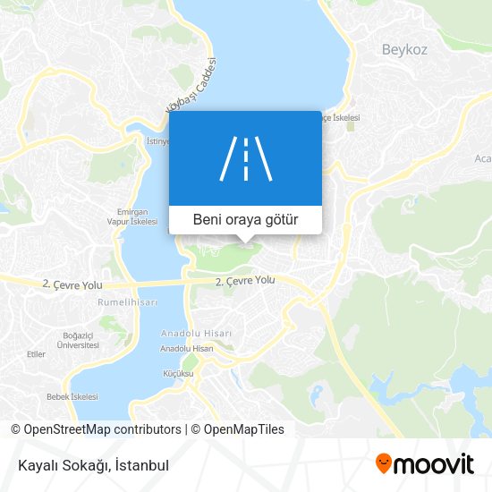 Kayalı Sokağı harita
