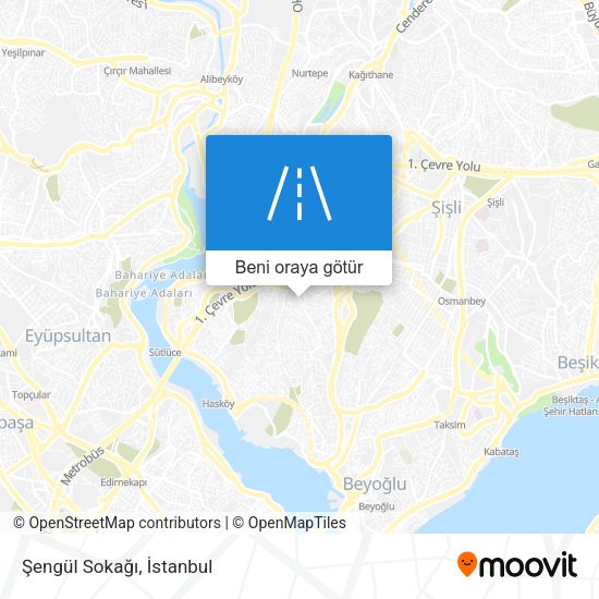 Şengül Sokağı harita