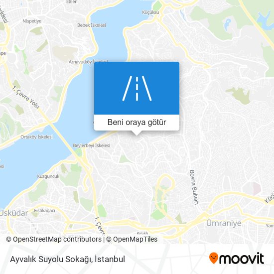 Ayvalık Suyolu Sokağı harita