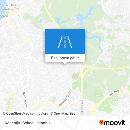 Köseoğlu Sokağı harita
