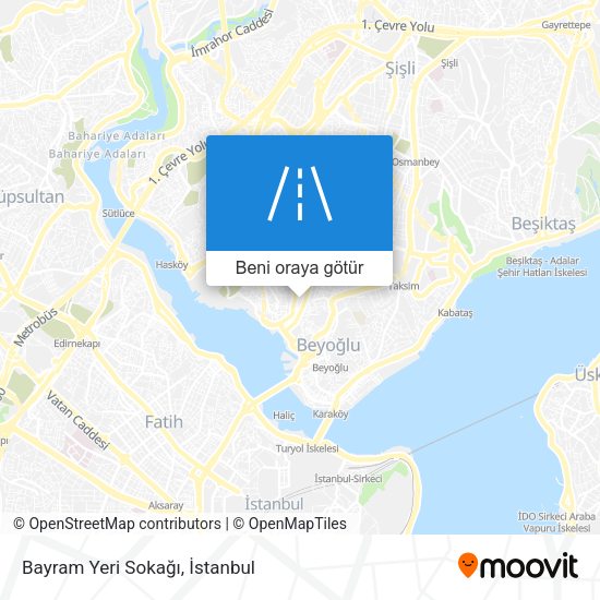 Bayram Yeri Sokağı harita
