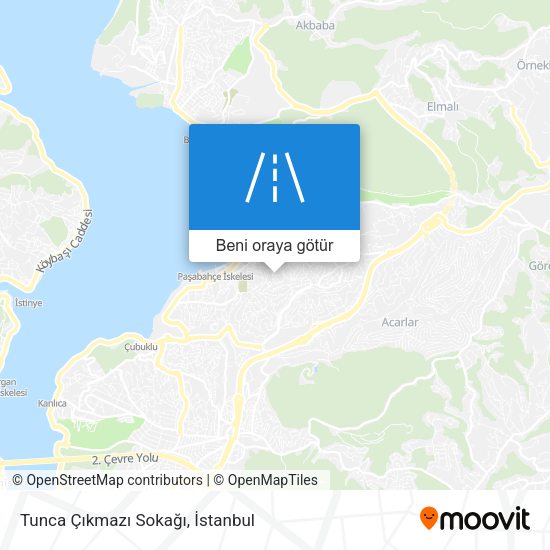Tunca Çıkmazı Sokağı harita
