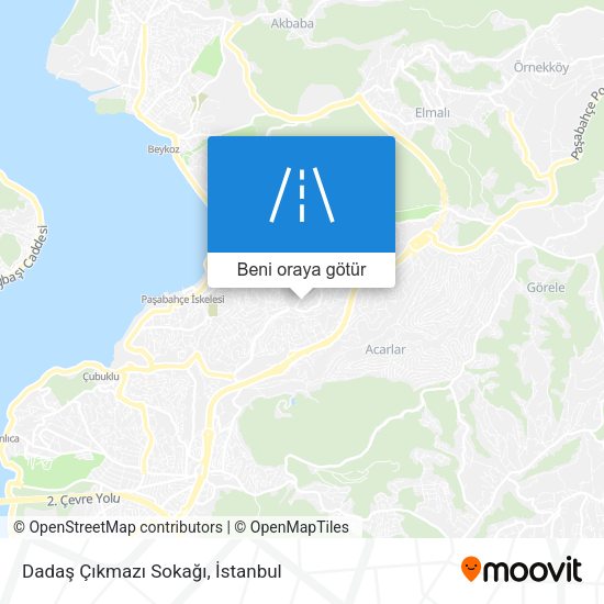 Dadaş Çıkmazı Sokağı harita