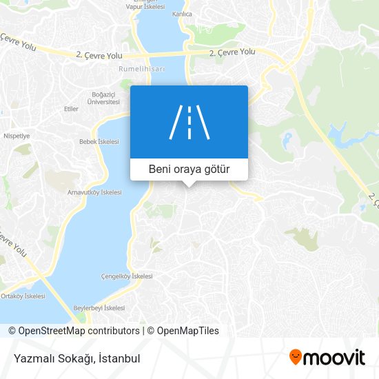 Yazmalı Sokağı harita