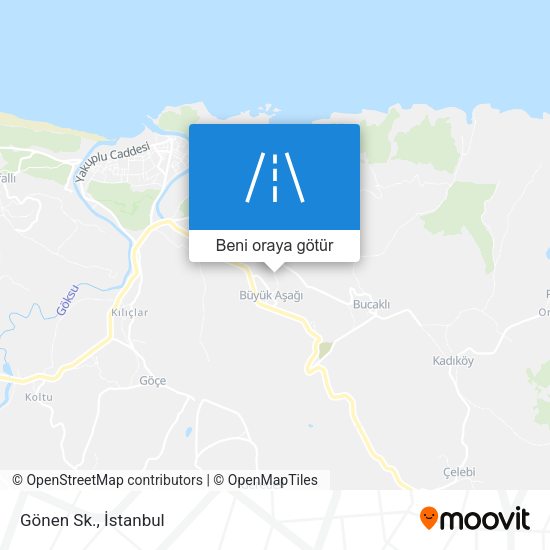 Gönen Sk. harita