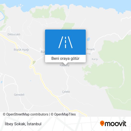 İlbey Sokak harita