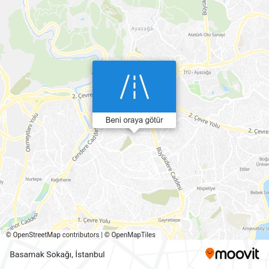 Basamak Sokağı harita