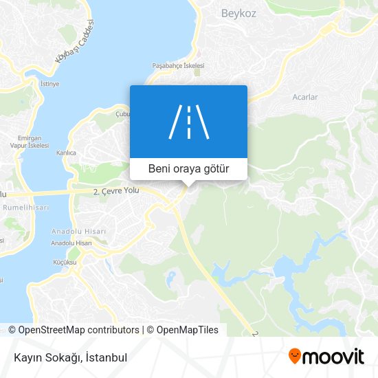 Kayın Sokağı harita