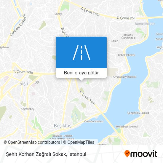 Şehit Korhan Zağralı Sokak harita