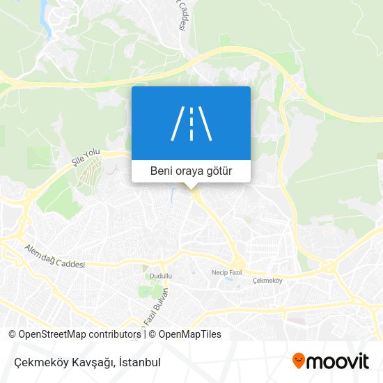 Çekmeköy Kavşağı harita