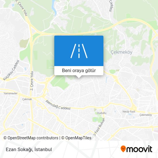 Ezan Sokağı harita