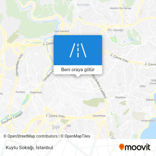 Kuytu Sokağı harita
