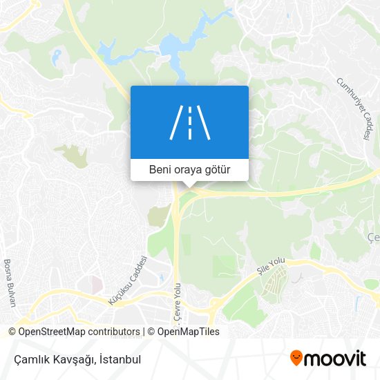 Çamlık Kavşağı harita