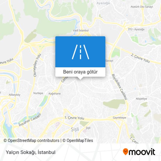 Yalçın Sokağı harita