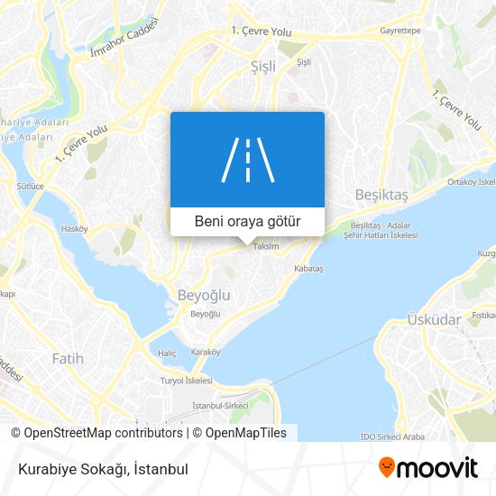 Kurabiye Sokağı harita