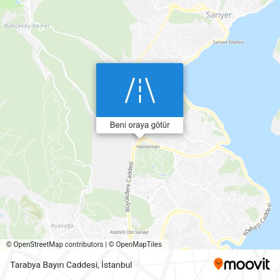 Tarabya Bayırı Caddesi harita