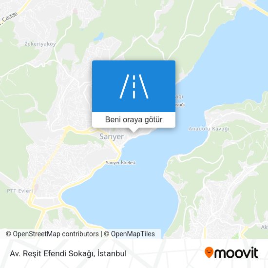 Av. Reşit Efendi Sokağı harita