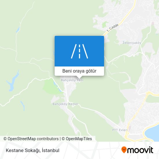 Kestane Sokağı harita