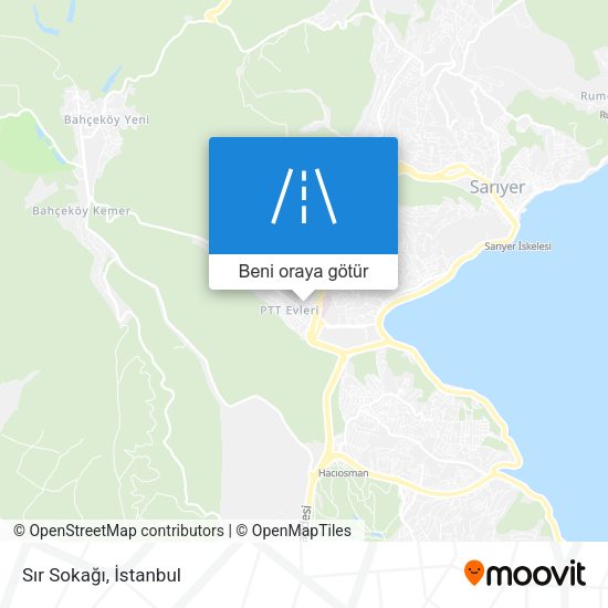 Sır Sokağı harita