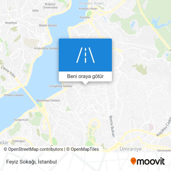 Feyiz Sokağı harita