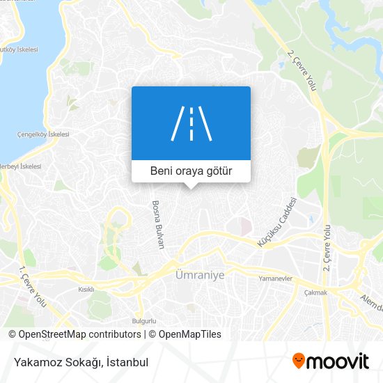 Yakamoz Sokağı harita