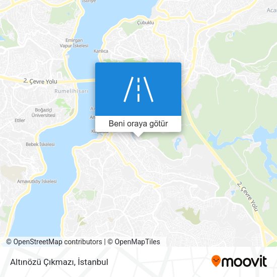 Altınözü Çıkmazı harita