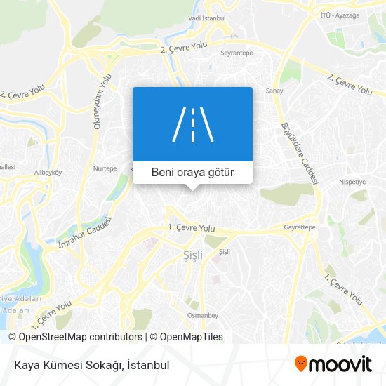 Kaya Kümesi Sokağı harita