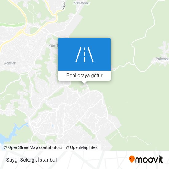Saygı Sokağı harita