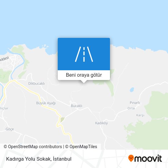 Kadırga Yolu Sokak harita