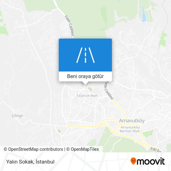 Yalın Sokak harita