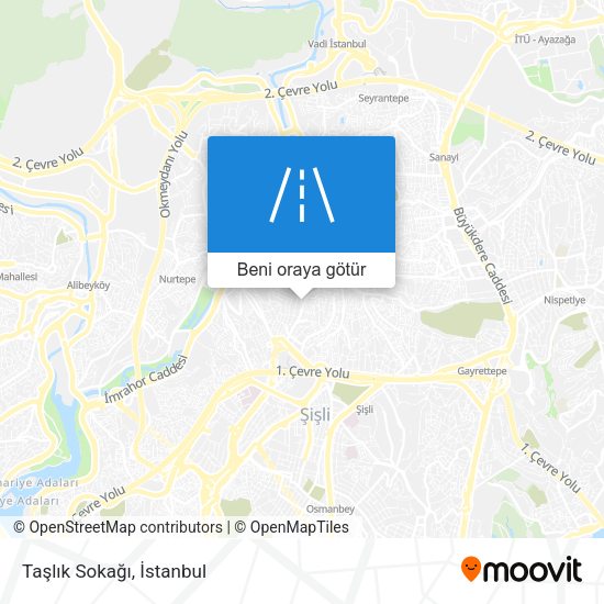 Taşlık Sokağı harita